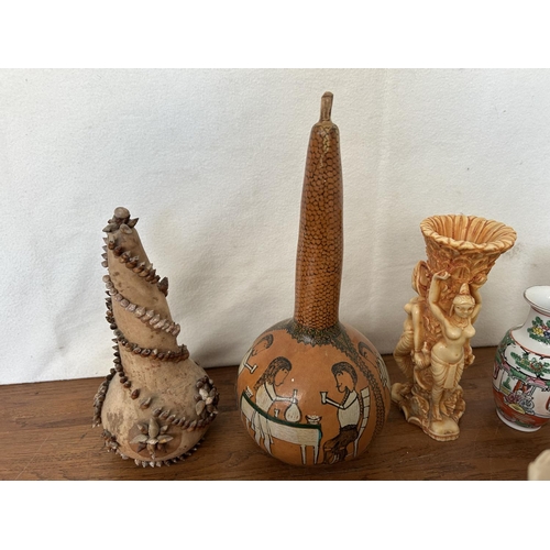 325 - Large Collection of Figurines, Vases and Other Ornaments