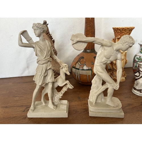 325 - Large Collection of Figurines, Vases and Other Ornaments