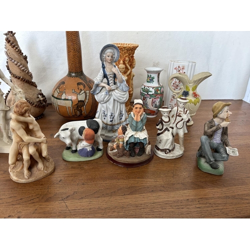 325 - Large Collection of Figurines, Vases and Other Ornaments