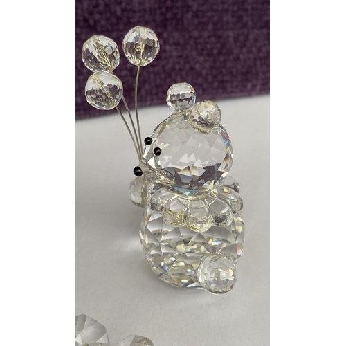 46 - x3 Asfour Diamond Crystal PbO 30% Ornaments