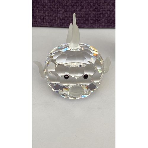 48 - Asfour Diamond Crystal PbO 30% Fish Ornament