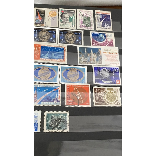 57 - Album of Vintage USSR, Czechoslovakian Stamps