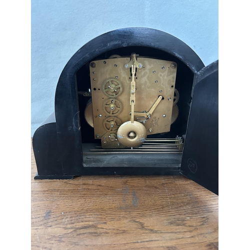 55 - Vintage 1930's 'Andrew' Mantle Clock with Key Made in Great Britain