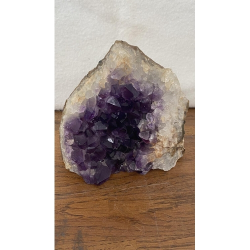 17 - Deep Purple Project Amethyst Crystal Cluster Geode Spiritual Healing Rock (690gr)