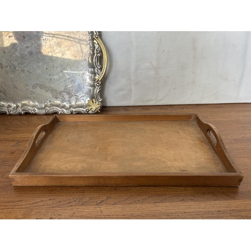 225 - x3 Vintage Serving Trays