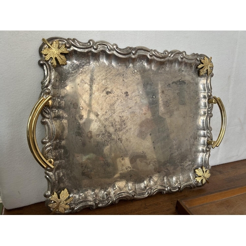 225 - x3 Vintage Serving Trays