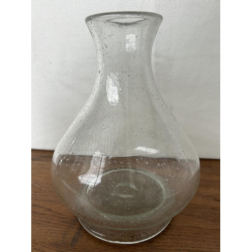 107 - Vintage Blown /Bubble Vase