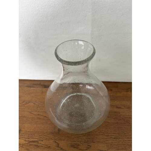 107 - Vintage Blown /Bubble Vase