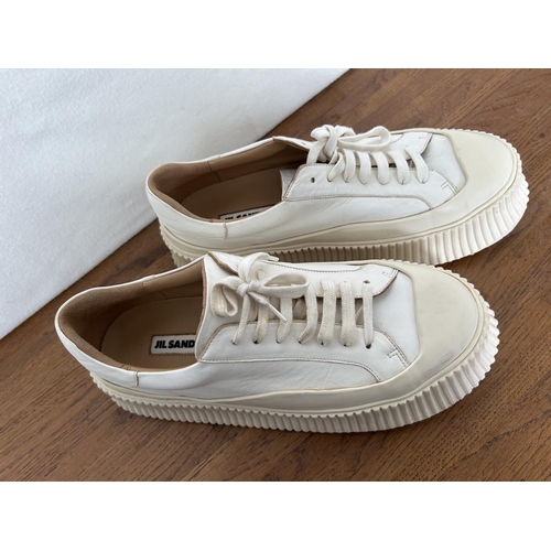 183 - Pair of Jil Sander White Sport Shoes Size 41 (Unused) - Taken Back on 25/1/2025