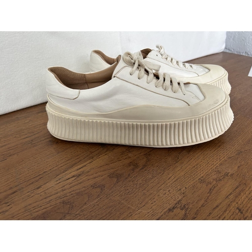 183 - Pair of Jil Sander White Sport Shoes Size 41 (Unused) - Taken Back on 25/1/2025