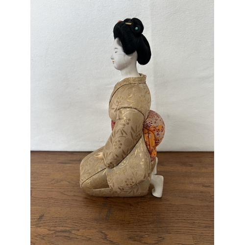 212 - Large Vintage Japanese Kneeled Geisha Figure - Taken Back on 24/1/2025