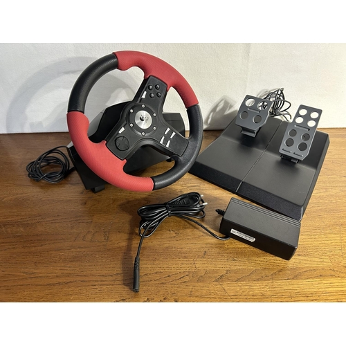 7 - Logitech Force Ex Force Feedback Wheel (Unused)