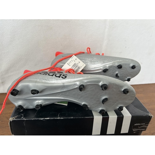 266 - Pair of Adidas Techfit X Football Shoes Size 45.5 (Unused)