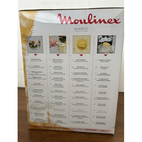 328 - Moulinex Exotic Aroma Diffusion Food Steamer (Unused, Boxed)