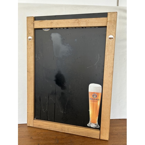 333 - German Paulande Beer 2-Sided Writing Blackboard