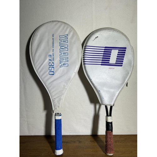 369 - x2 Yamaha and Junior Tennis Rackets