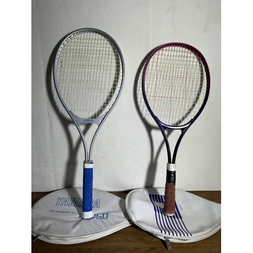 369 - x2 Yamaha and Junior Tennis Rackets