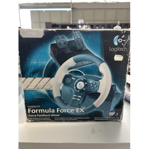 7 - Logitech Force Ex Force Feedback Wheel (Unused)