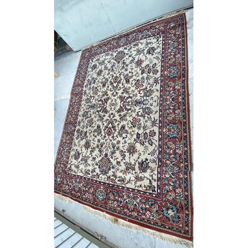 665 - Large Vintage Woollen Carpet (320 x 220cm)(A/F)