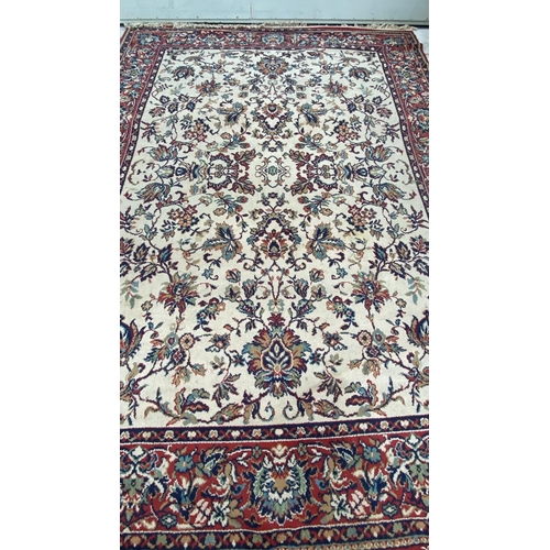 665 - Large Vintage Woollen Carpet (320 x 220cm)(A/F)