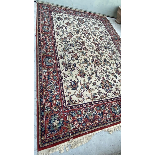 665 - Large Vintage Woollen Carpet (320 x 220cm)(A/F)