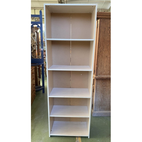 226 - Wooden 5-Shelve Bookcase (60 W. x 30 D. x 180cm H.)