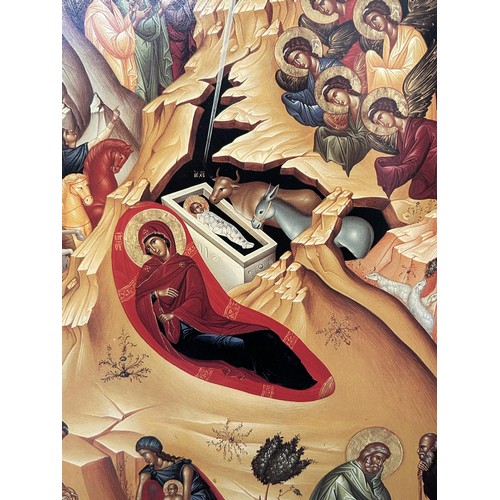 64 - 'Navity of Our Lord' Vintage Christian Icon