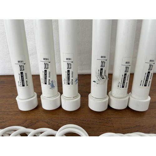 512 - Assortment of White 'Ikea' Curtain Rods