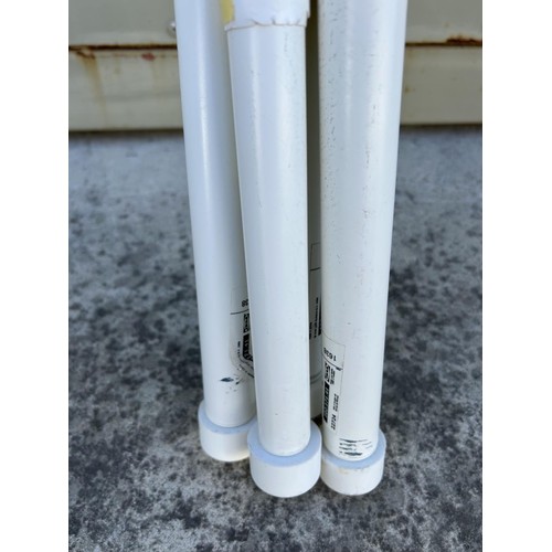 512 - Assortment of White 'Ikea' Curtain Rods