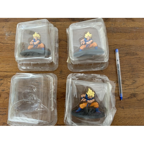 438 - Collection of 3 Vintage 1984 Dragon Ball Figurines