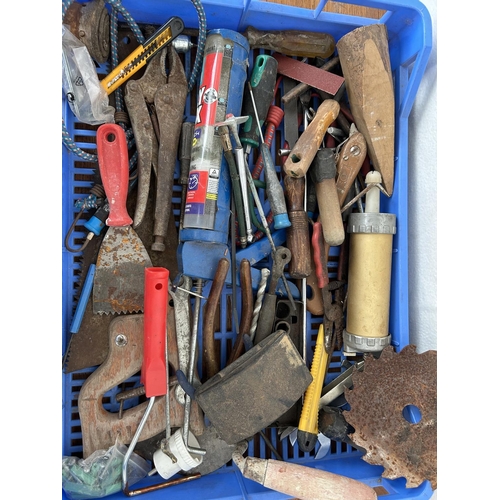 81 - Box of Assorted Tools