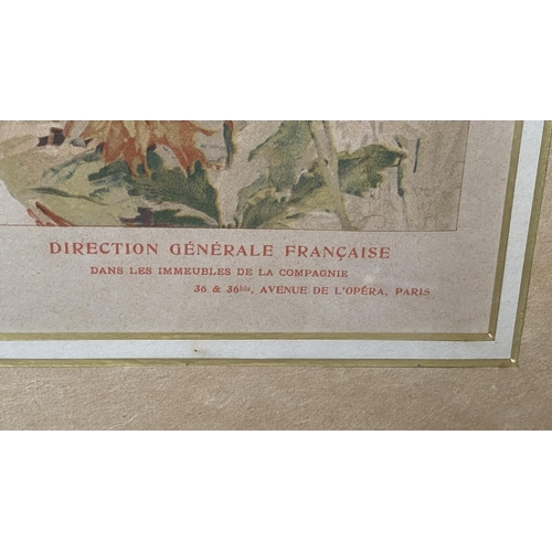 181 - x2 L'Equitable Des Etats Unis  Framed Prints by The French Company 'Compagnie Mutuelle D'Assurances ... 