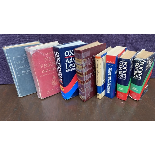 278 - Collection of 8 English/French Dictionaries and Other (Unused)