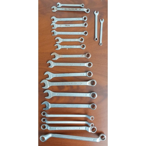 437 - Job Lot of 36 Metric Wrenches