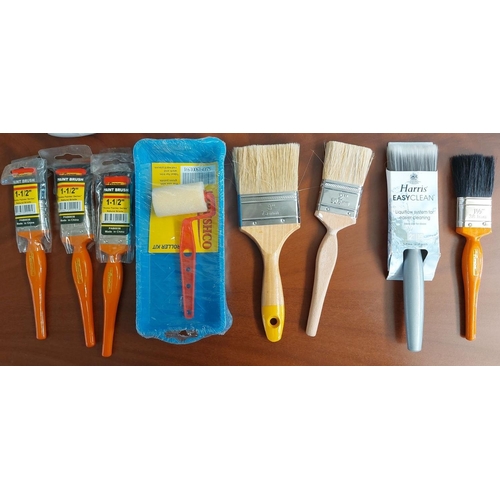 440 - x21 Paint Brushes (Mostly Unused)