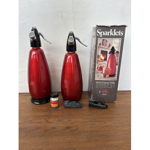 476 - x2 Hostmaster Syphon Sparklets