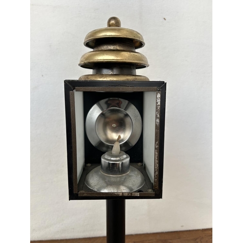 292 - Vintage Coach Lamp Table Candle Holder