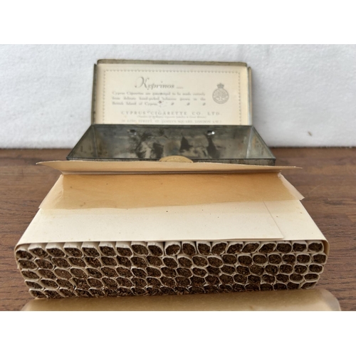 300 - Very Rare Vintage 1928 'Kyprianos' Cyprus Collectors Cigarettes in Original Box - Taken Back on 4/3/... 