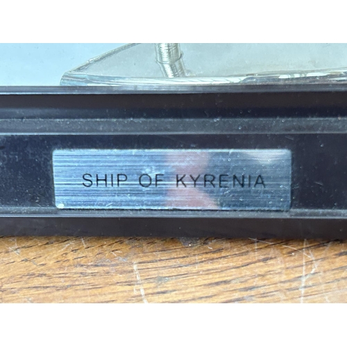 34 - Kyrenia Cyprus Silver Boat