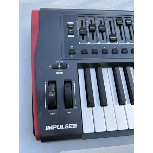 544 - Novation Impulse 49 Controller Keyboard - Taken Back on 3/2/2025