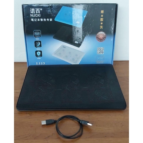 391 - Laptop Cooling Base and Logitech Keyboard