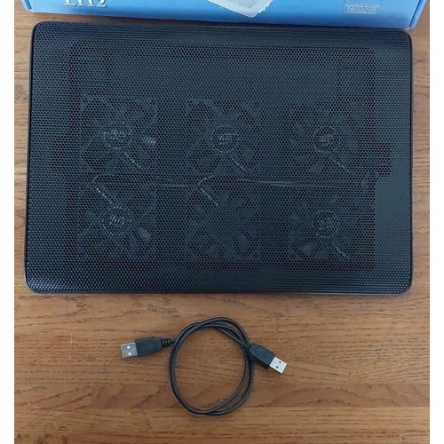 391 - Laptop Cooling Base and Logitech Keyboard