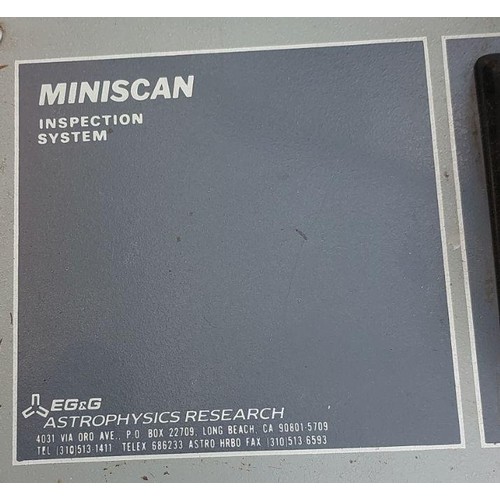 235 - EG&G Miniscan X-Ray Inspection System - Code N/A