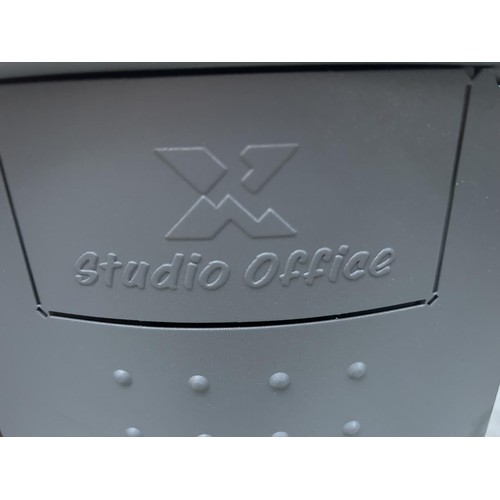 525 - 'Studio Office' Wooden Office Desk on Metal Legs - Code N/A