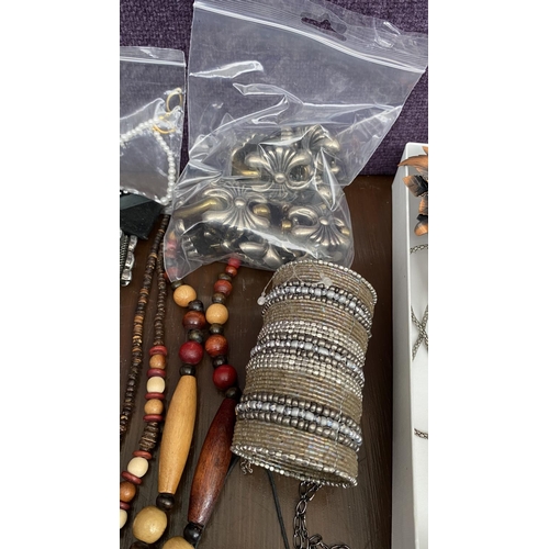 209 - Box of Assorted Costume Jewelry