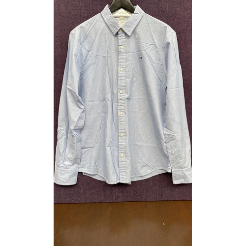 309 - Tommy Hilfinger Denim Men's Long Sleeve Shirt Size XL