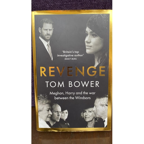 357 - Revenge by Tom Bower Hardcover Book on Meghan, Harry and The War Between the Windsors (Unused)