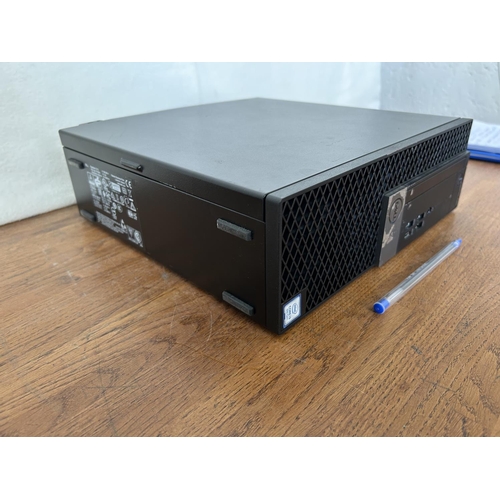 11 - Dell OptiPlex 7060 CPU Desktop Computer (A/F - Hard Drive Removed) - Code N/A