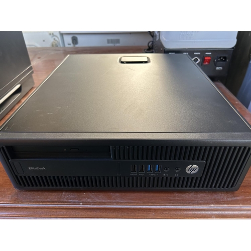 122 - HP Elite Desk 705 G3 CPU Desktop Computer (A/F - Hard Drive Removed) - Code N/A