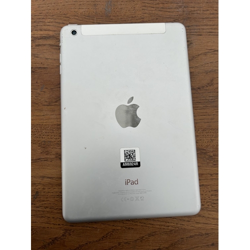 6 - Apple iPad Mini A1455 (A/F -Screen Cracked, Working) - Code AM6924R